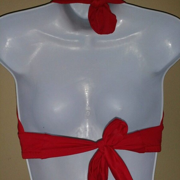 New Bright Red Venus Bikini Top Size B - Picture 2 of 2